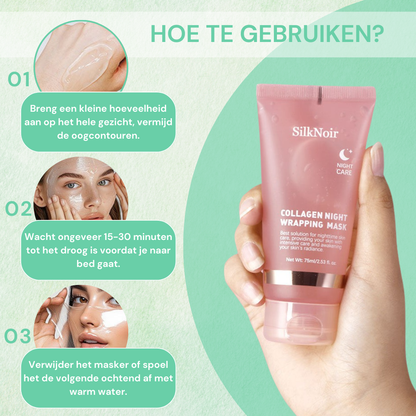 SilkNoir™ | Hydraterende Collageen Mask