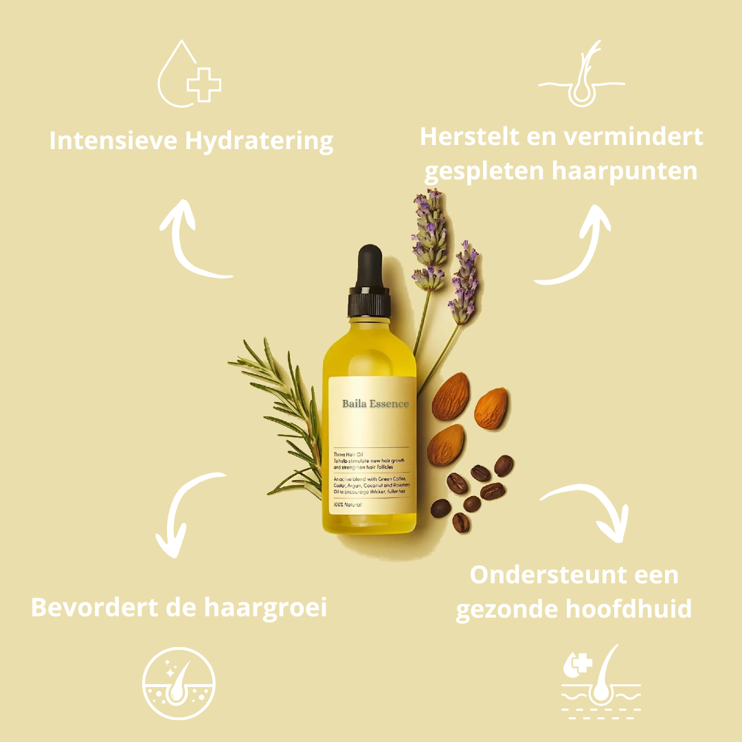 Baila Essence™ - 100% Natuurlijke Haarolie